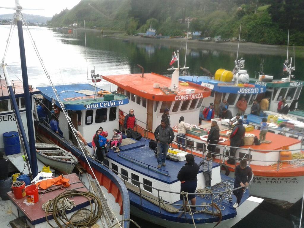 Hostal Patrimonial Angelmo Puerto Montt Buitenkant foto